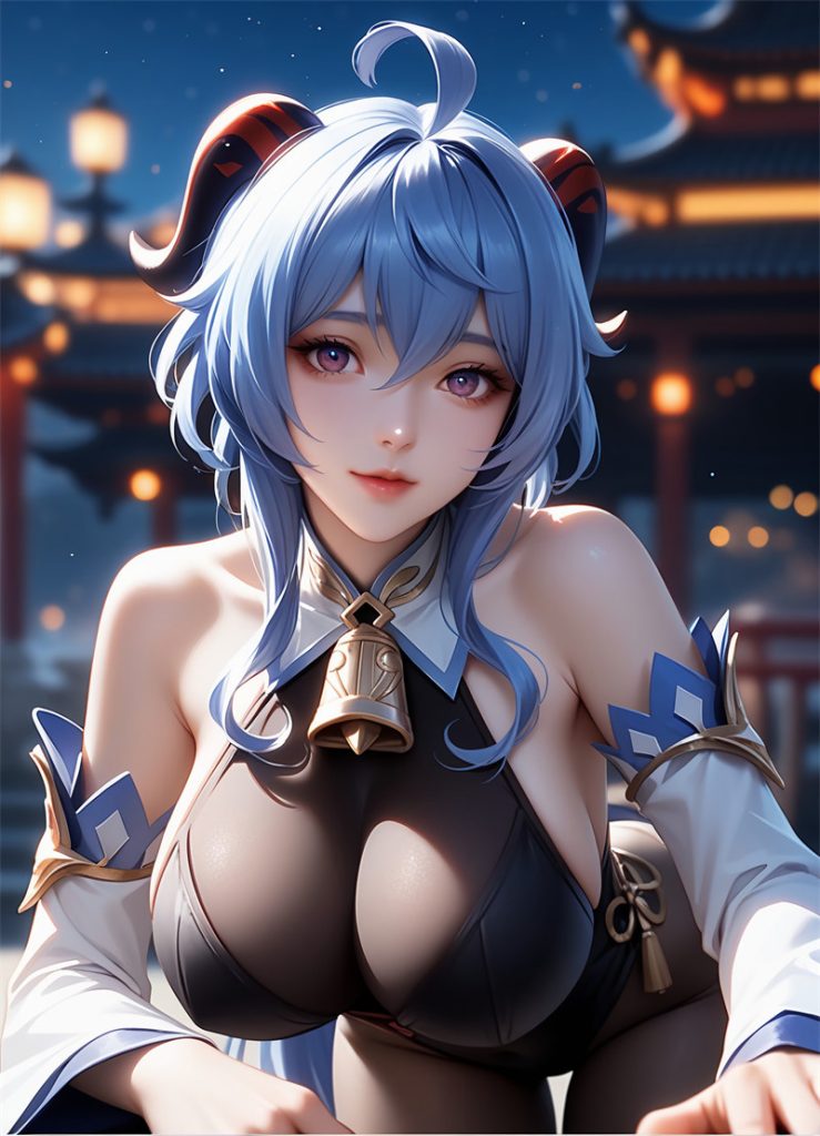 图片[2]-[第425期] [原神] [甘雨 · 系列一] AI国漫 [106P]-AI动漫