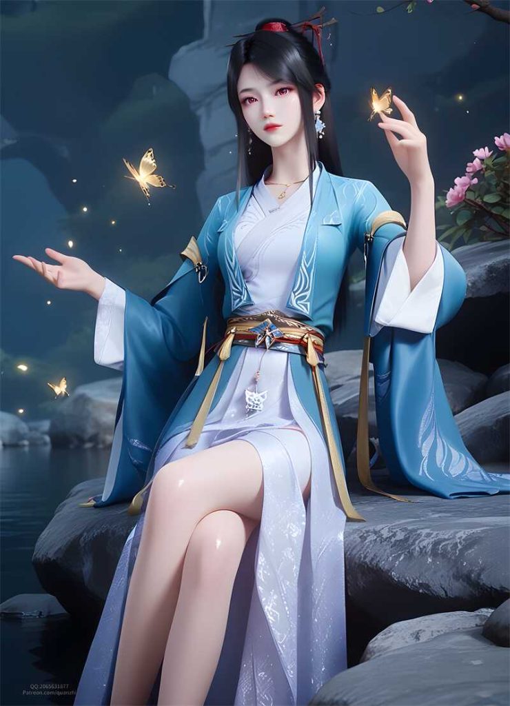 图片[4]-[第419期] [元尊] [夭夭 · 系列一] AI国漫 [42P]-AI动漫