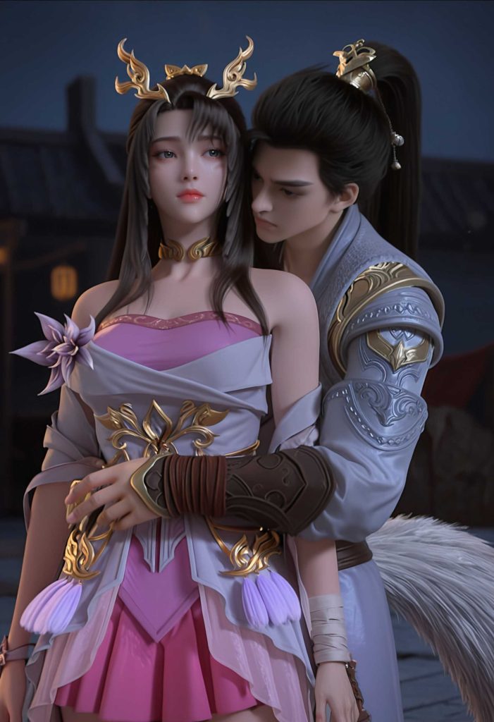 图片[5]-[第781期] [完美世界] [魔女与石昊激情大战] 4K国漫壁纸[106P]-AI动漫