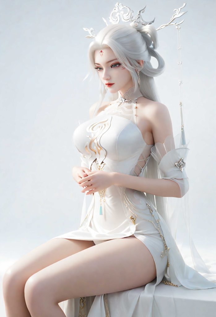 [第751期] [诛仙] [小白 · 写真系列] AI国漫 动漫女神 [39P]-AI动漫