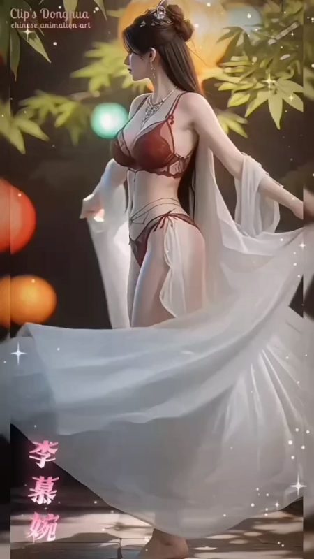 [YouTube系列][‎仙逆][李慕婉·高清短视频] 涩涩 动漫女神 AI国漫-AI国漫分享