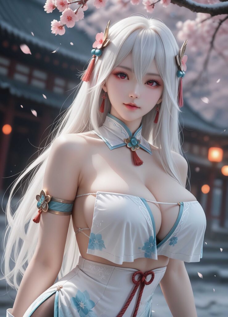 [第988期][妹子太多只好飞升了][路小羽·高清系列]涩涩 动漫女神 国漫壁纸[102P] - AI国漫分享-AI国漫分享